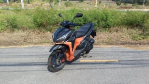 Honda Click 150 front left view scooter rental Hua Hin