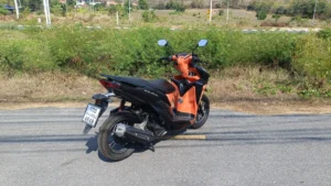 Honda Click 150 rear right view scooter Hua Hin