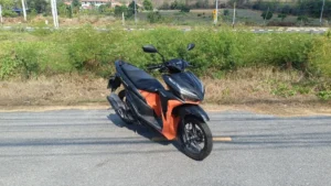Honda Click 150 front right angle scooter rental Hua Hin