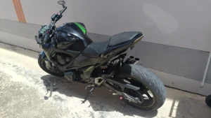 Kawasaki Z800 2014 rear-side view