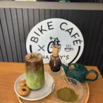 Iced Matcha Latte nicely served